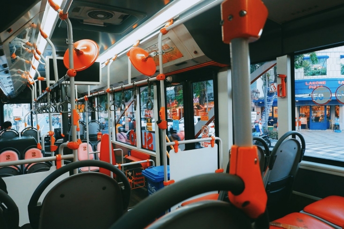 Livery dalam bus. Dokumen Pribadi