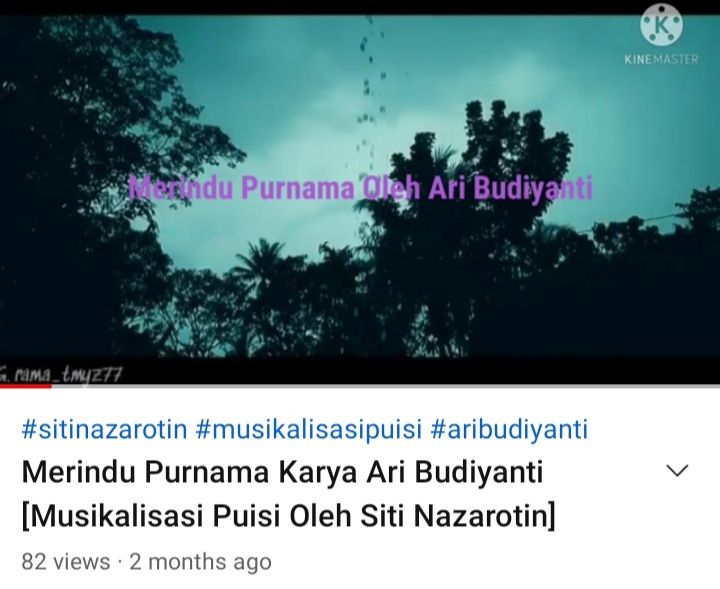 Tangkap Layar Akun Youtube  kompasianer mbak Siti Nazarotin (dokpri)