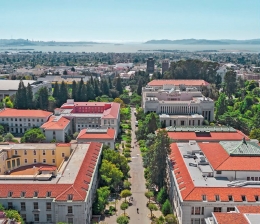 Universitas Kalifornia, kampus Berkeley, AS. Sumber: buku Periodic Table Book - A Visual Encyclopedia, hlm. 124.