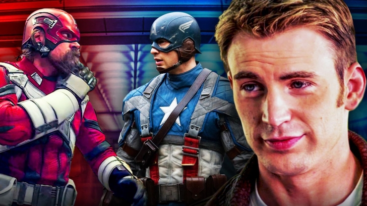 Red Guardian dan Captain America, sama-sama memiliki bintang di dadanya. Sumber: The Direct
