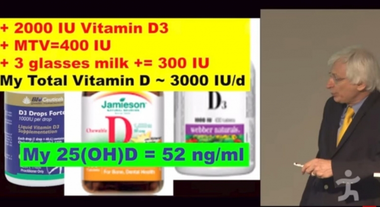 Contoh Dosis Vitamin D yg dikonsumsi Michael Hollick, pakar Vitamin D dunia. Sumber: www.hotzehwc.com