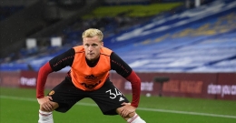 Donny van de Beek, punggawa Manchester United. (via netherlandsnewslive.com)