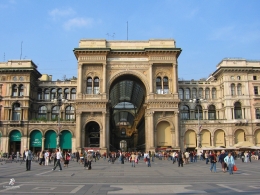 Galleria Vittorio Emanuele II- Milan. Sumber: Dokumentasi pribadi
