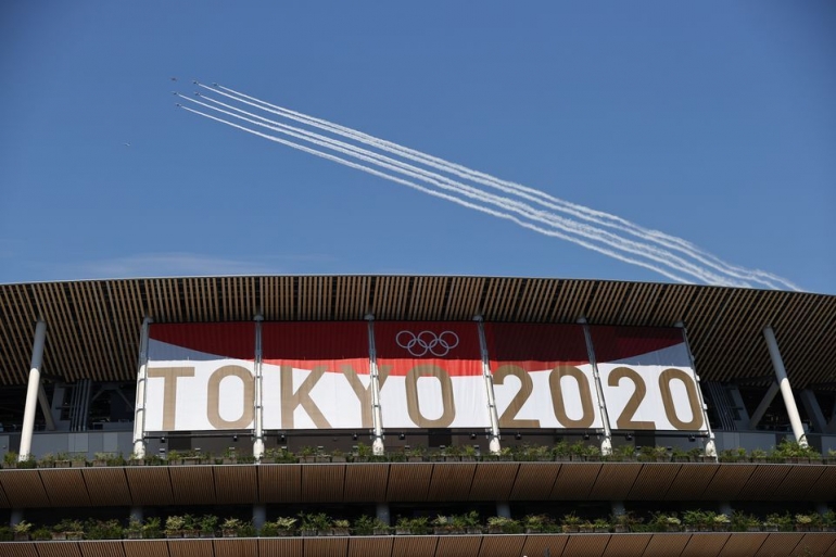 Olimpiade Tokyo 2020 siap untuk dibuka pada Jumat (23/7/21) dengan nuansa yang berbeda (Foto REUTERS) 