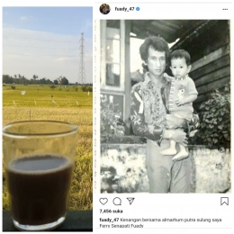 foto kiri dokpri, foto kanan instagram Anwar Fuady