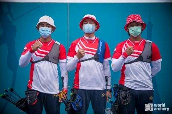 Trio pemanah putra Indonesia di Olimpiade Tokyo/ worlarchery.sport