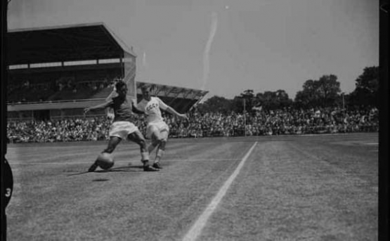 Indonesia vs Uni Soviet di Olimpiade 1956 (Tribunnews.com)