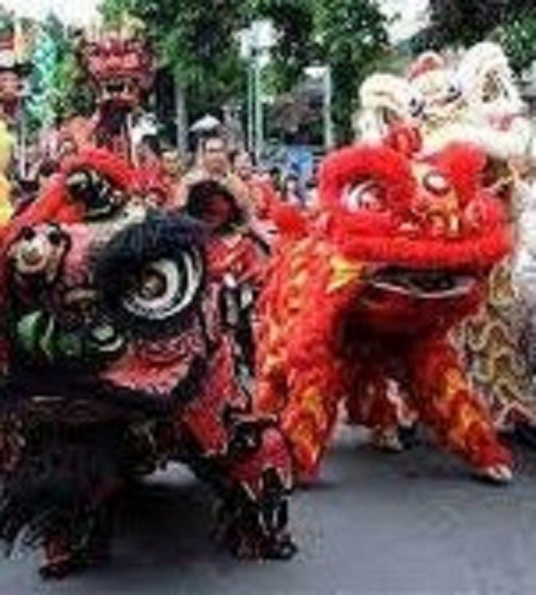 Beberapa Barongsai memeriahkan acara (dok pribadi)