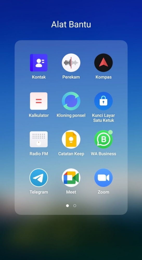 Foto screen shoot Aplikasi WhatsApp