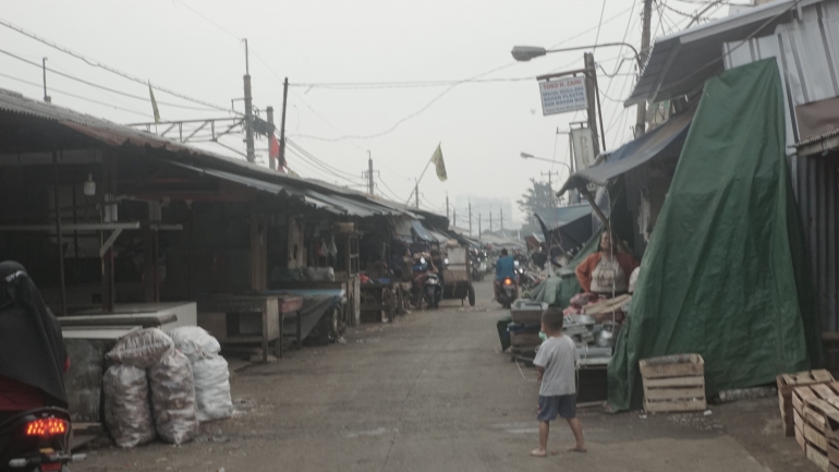 Situasi Kondisi Pasar Kemiri Beji, Depok Jawa Barat/dokpri