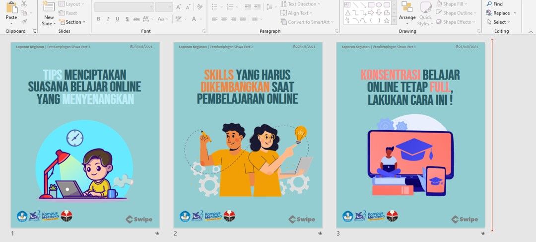 KKN Tematik UPI 2021: Pendampingan Siswa Laksanakan Pembelajaran Daring ...