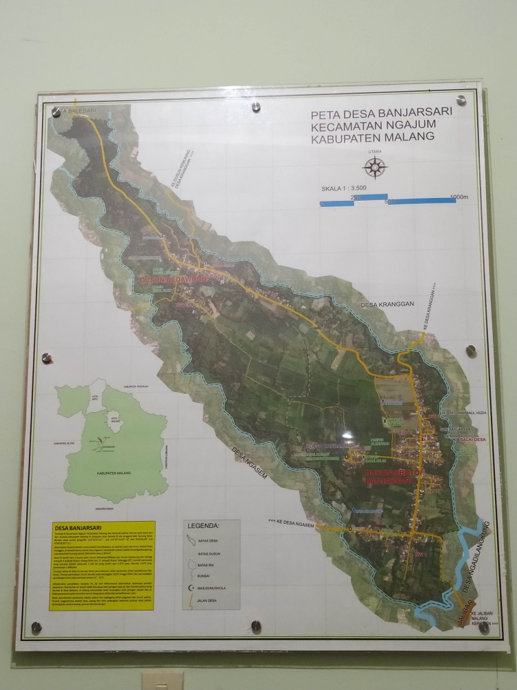 Peta Administrasi Desa Banjarsari/Dokpri