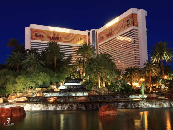The Mirage Resort & Casino. Sumber: dokumentasi pribadi