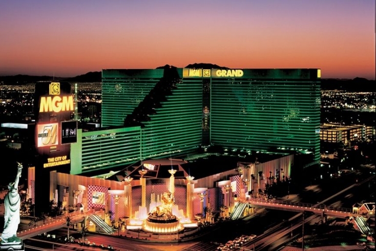 MGM Grand, hotel ke-3 terbesar di dunia. Sumber: www.thousandwonders.net
