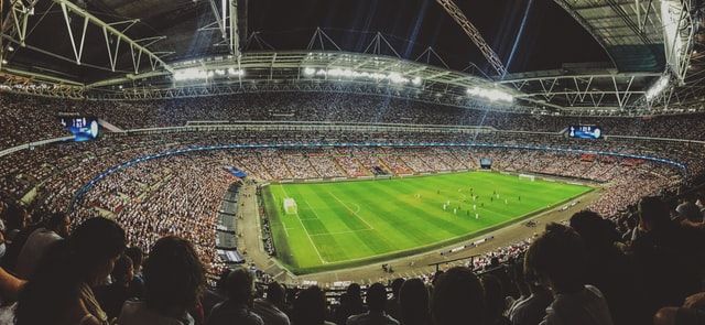 Stadium wembley tempat digelarnya Final Euro 2021 (sumber : Unsplash)