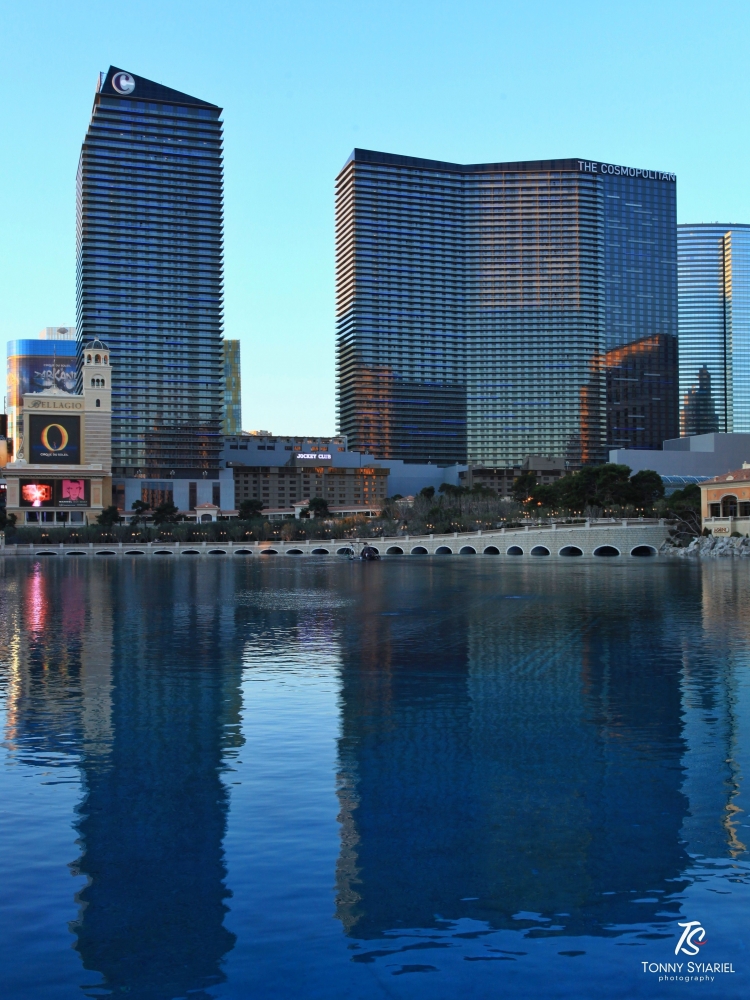 The Cosmopolitan of Las Vegas. Sumber: dokumentasi pribadi