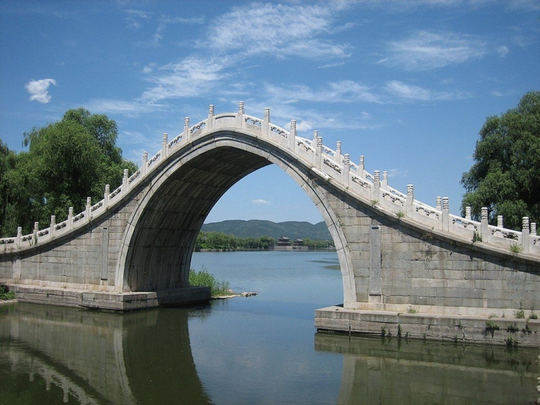 Yueqiao (jembatan bulan atau jembatan lengkung). Sumber: Wikipediaå
