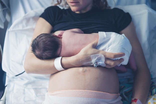 Ilustrasi: Surti dan anaknya yang baru dilahirkan| foto: Sutterstock via msn.com