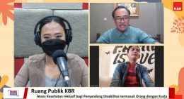Webinar bersama KBR dan NLR Indonesia untuk mendukung layanan kesehatan bagi disbilitas kusta. (Dok. pribadi)