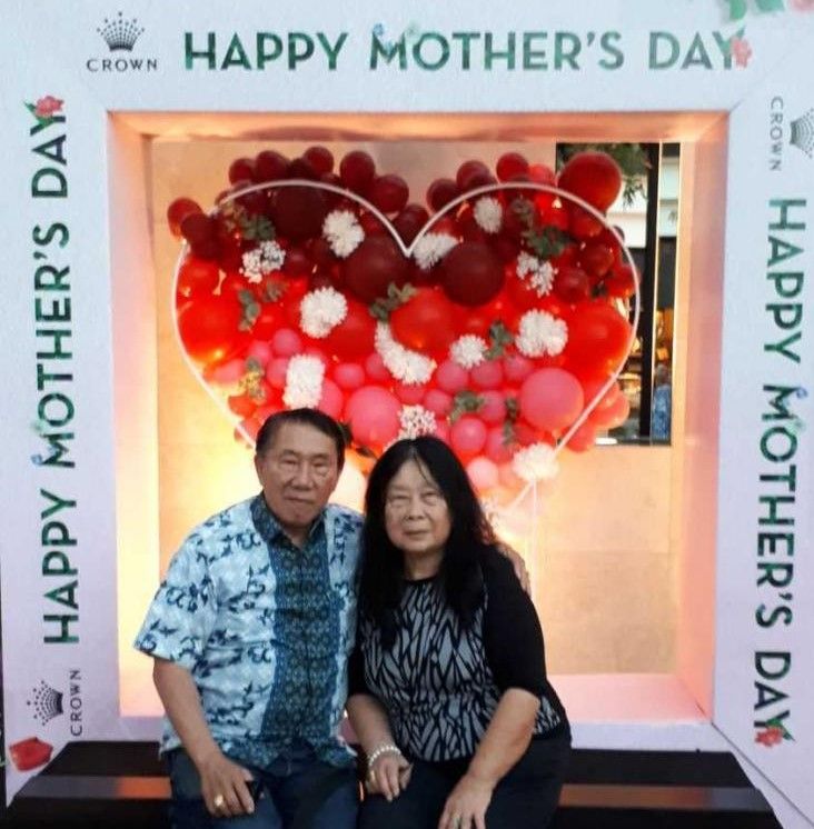 berfoto dihari mothers day (dok pribadi)