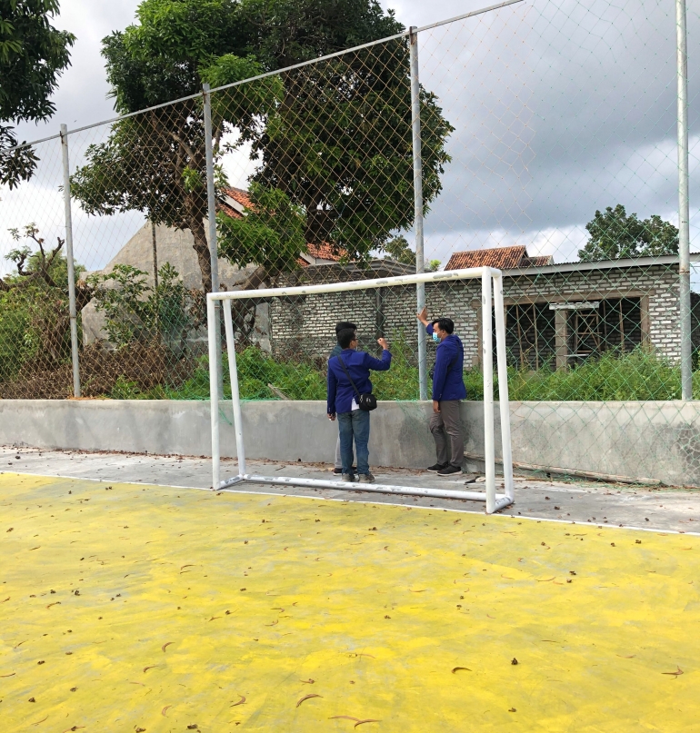 Survei lokasi yang dilakukan oleh Mahasiswa KKN UM