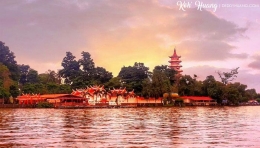 Pulau Kemaro Palembang (sumber : deddyhuang.com)