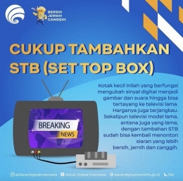  Set Top Box (STB) untuk menerima siaran digital (Sumber: Sarana Digital Indonesia)