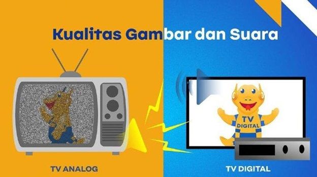 TV Digital menampilkan kualitas gambar dan tayangan lebih Bersih, Jernih dan Canggih (Sumber: Sarana Digital Indonesia)