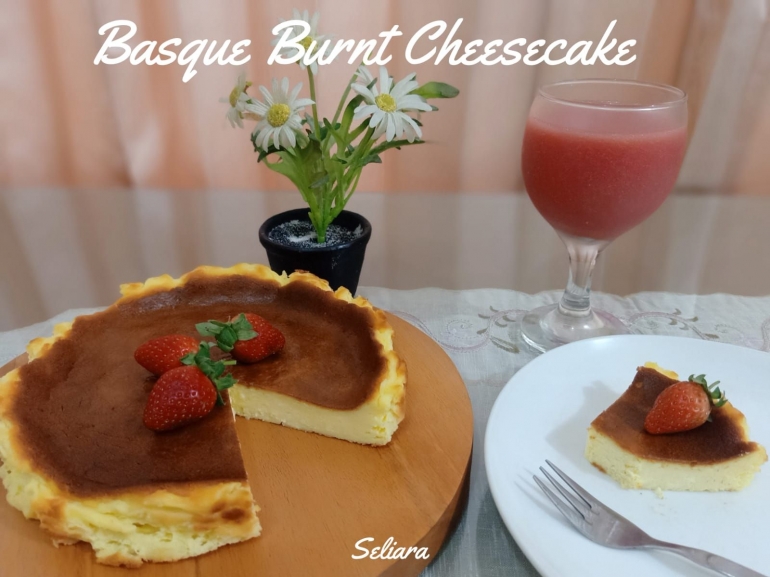 Ilustrasi Basque Burnt Cheesecake | Dokpri