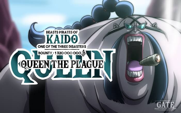 Queen the Plague, salah satu All Star Beast Pirates, highlight anime One Piece 985. (Sumber: portalsurabaya.pikiran-rakyat.com)
