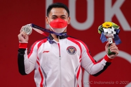 Eko Yuli Irawan, Menyumbang Medali Perak di Olimpiade Tokyo 2020 I Kompas.com