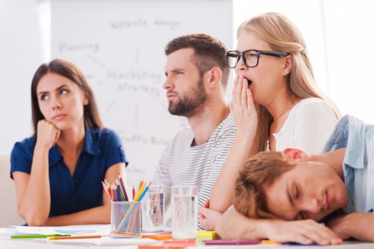 Why is your presentation boring (Sumber: istockphoto.com)