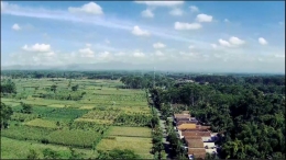 Gambar Desa Sumberjati diambil dari Atas (Drone) Dokpri