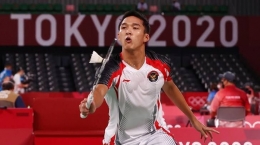 Akhirnya Jojo menyusul Ginting ke perempat final bulu tangkis tunggal putra Olimpiade Tokyo 2020 (reuters/ pikiran-rakyat.com)