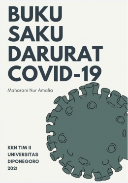 Cover Buku Saku COVID-19 yang dibagikan ke warga/dokpri