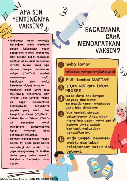 Cover Buku Saku COVID-19 yang dibagikan ke warga/dokpri