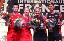 Praveen/Melati pernah mengalahkan Zheng/Huang di final Prancis Open 2019: badmintonindonesia.org