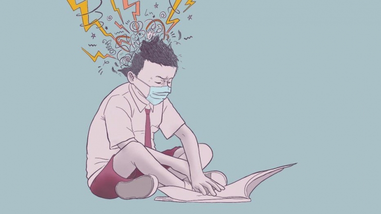 Stres, Burnout, Jenuh: Problem Siswa Belajar Daring Selama COVID/Tirto
