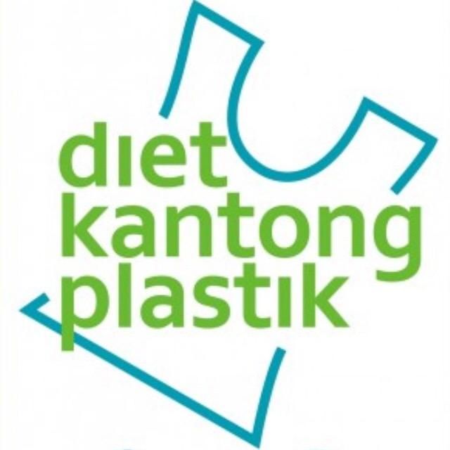 Ilustrasi stop penggunaan kantong plastik. Foto: Instagram/dietkantongplastik