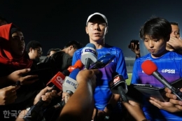 Shin Tae yong, pelatih Timnas Garuda (Foto Hankook Ilbo).