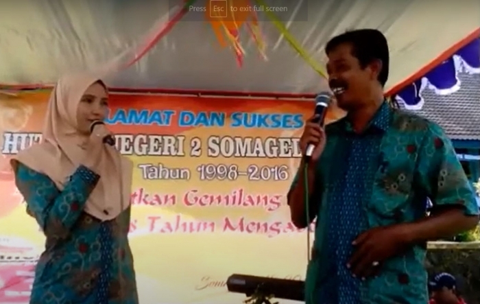 Dopokan banyumasan menjadi upaya pelestarian bahasa ngapak (Dokpri)