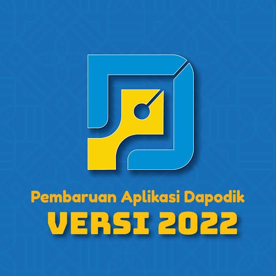 Logo aplikasi dapodik 2022 yang rilis kemarin, 19 Juli 2021 (foto dari dapo.kemdikbud.go.id)