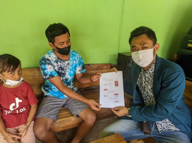 Sosialisasi ke Warga di Dusun Sasap (Dok. pribadi)