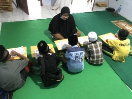Kegiatan Mengajar Ngaji di TPQ Al-Amin/dokpri