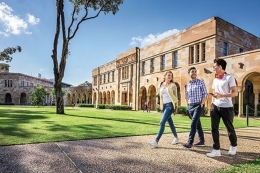The University of Queensland| Dokumentasi JACK Study Abroad via Kompas.com