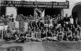 Atlet Finlandia dari klub olahraga Jyry Helsinki di Spartakiad Moskow 1928 (Sumber: www.finna.fi)