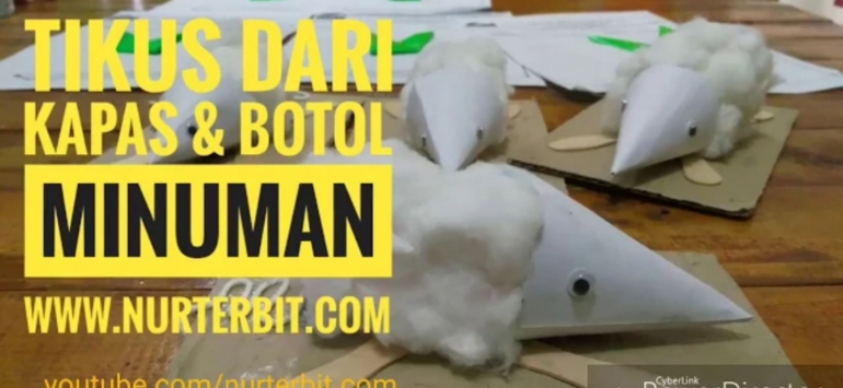 Mainan tikus di channel YouTube Nur Terbit