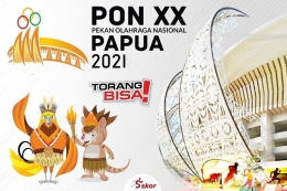 Ilustrasi logo PON Papua: skor.id
