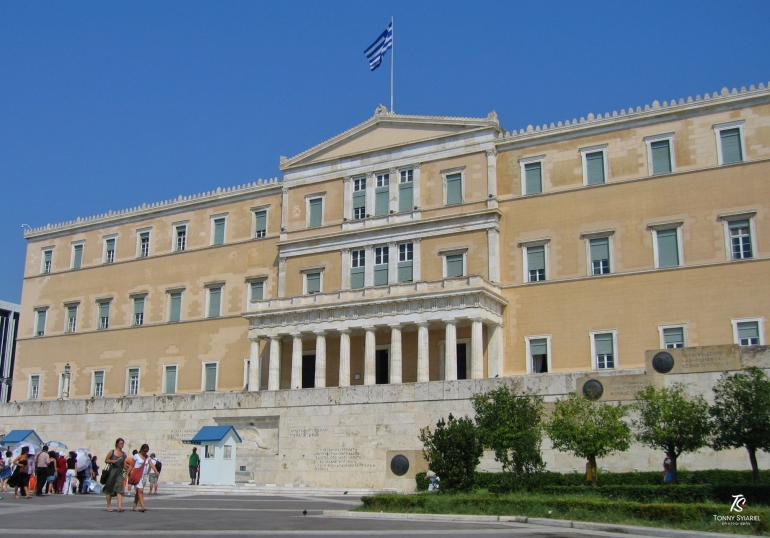 Old Royal Palace (Greek Parliament), Athena. Sumber: dokumentasi pribadi