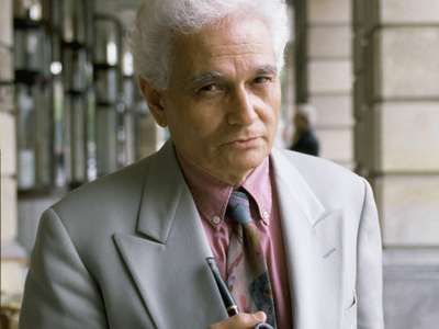Jacques Derrida. Foto: https://www.britannica.com/.